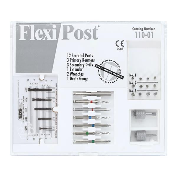 Flexi-Post Posts Stainless Steel 1-2-3 Parallel Sided Ea