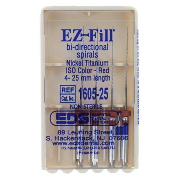 EZ-Fill spirale NiTi 25 mm 4/Paquet