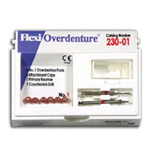 Flexi-Overdenture Posts Refill 2 Blue Pk