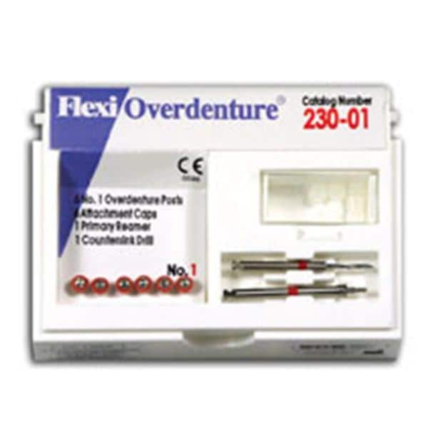 Flexi-Overdenture Posts Refill 2 Blue Pk