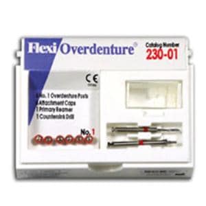 Flexi-Overdenture Posts Refill 1 Red Pk