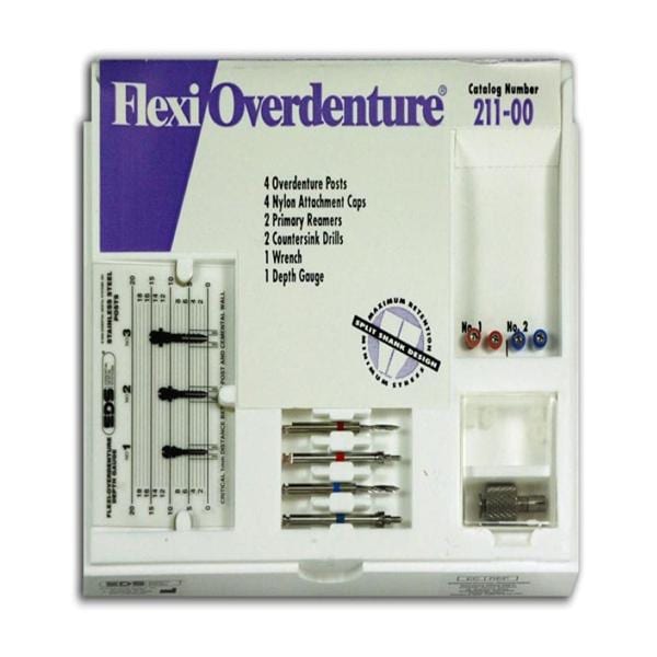 Flexi-Overdenture Posts Introductory Kit Ea