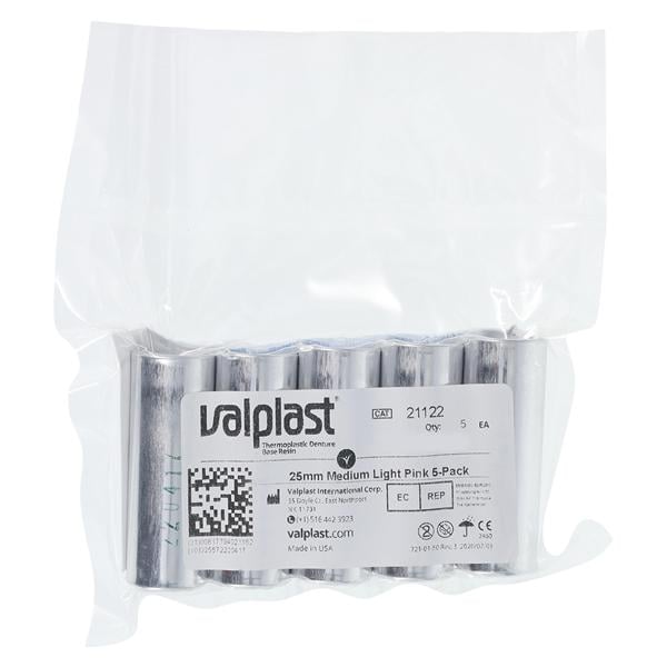 Résine Valplast rose p le 5/Paquet