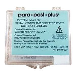 ParaPost Plus Posts Titanium 0.036 in Brown P284-3B 25/Pk