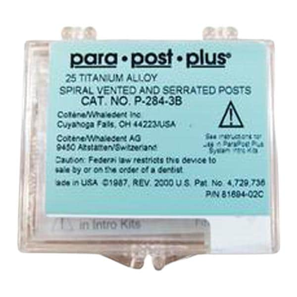 ParaPost Plus Posts Titanium 0.036 in Brown P284-3B 25/Pk