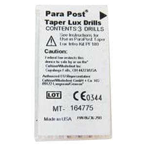 ParaPost TaperLux Post Drill 0.05 in Red/Black P82-5 3/Pk