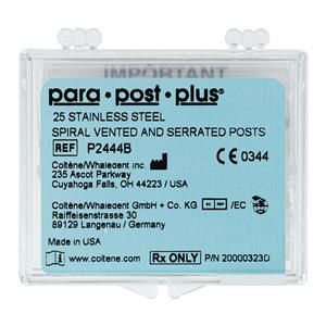 ParaPost Plus Posts Stainless Steel 0.04 in Yellow P244-4B 25/Vl