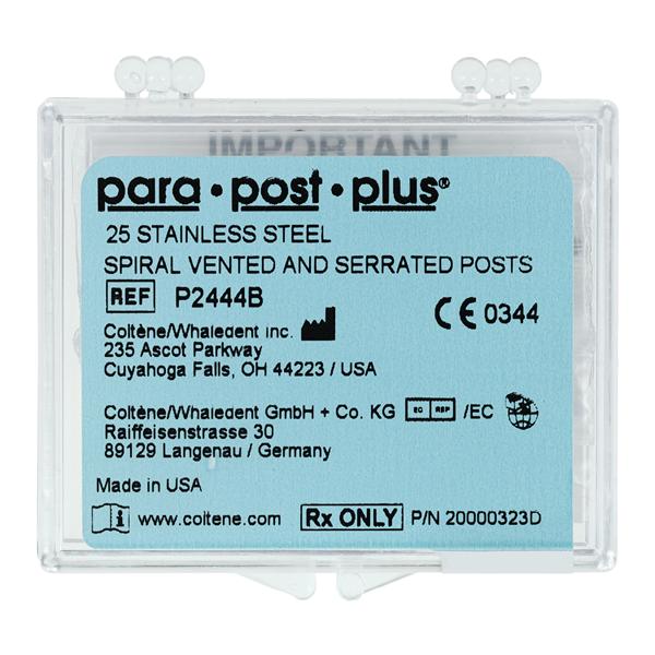 ParaPost Plus Posts Stainless Steel 0.04 in Yellow P244-4B 25/Vl