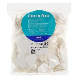 Dri-Aids Substitut de rouleau de coton Blanc Petit Paquet en gros 750/boîte