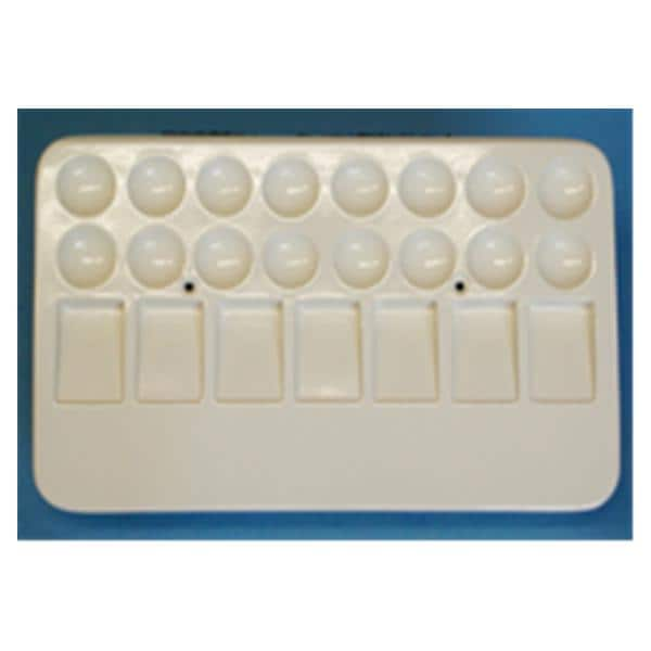 Porcelain Staining Palette Mixing Tray Ea