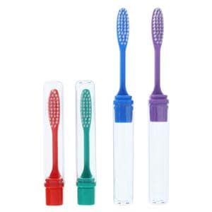 Acclean Brosse à dents De voyage Complète Assortis Avec Couvercle 12/boîte