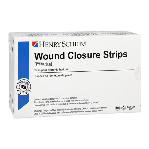 Wound Closure Strip 1/4x1-1/2" Opaque 50/Bx