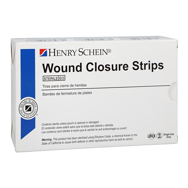 Wound Closure Strip 1/4x4" Opaque 50/Bx