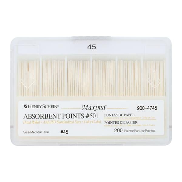 Maxima Absorbent Points Size 45 #501 200/Bx