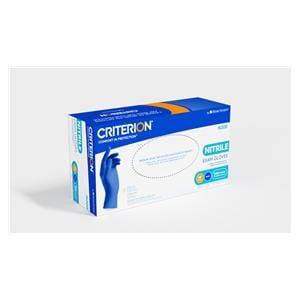 Criterion N200 Nitrile Exam Gloves X-Small Blue Non-Sterile