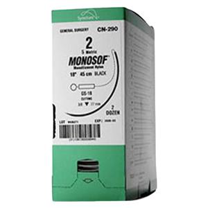 Suture 6-0 Monosof 18i po noir Caisse