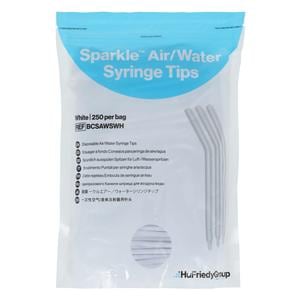 Sparkle Embout Air/eau Blanc Jetable 250/sac