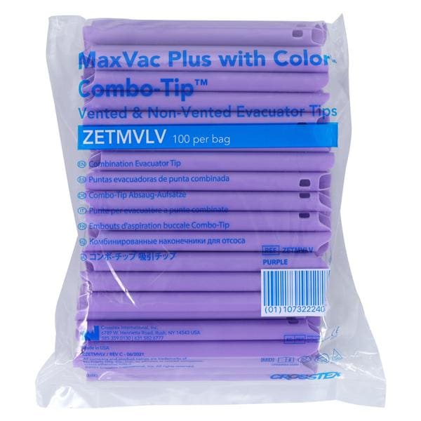 MaxVac Plus Canules AHV 100/sac