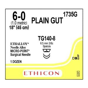 Ethicon catgut TG140-8 6-0 ord 12/Boîte