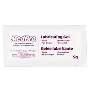 Lubricant Gel 3 gm Foil Packet 144/Bx