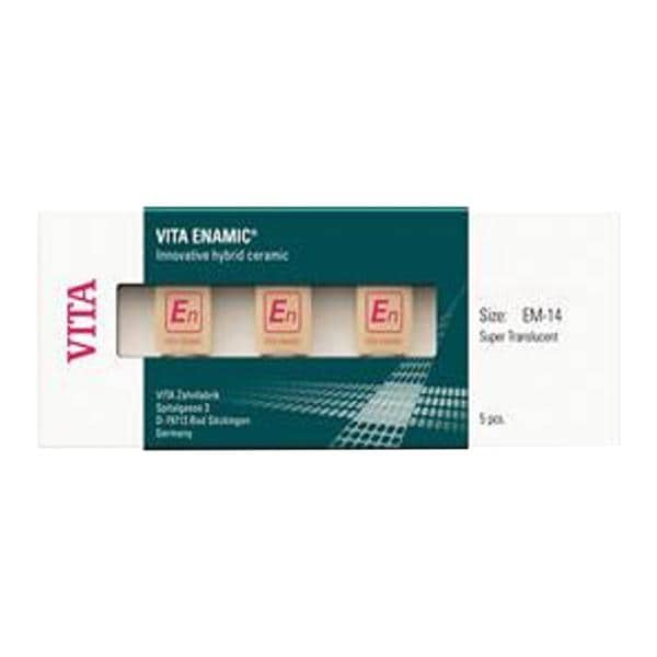 VITA ENAMIC ST Milling Blocks 14 3M2 For CEREC 5/Pk