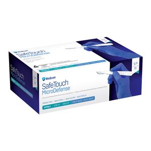 SafeTouch MicroDefense Exam Gloves Small Non-Sterile