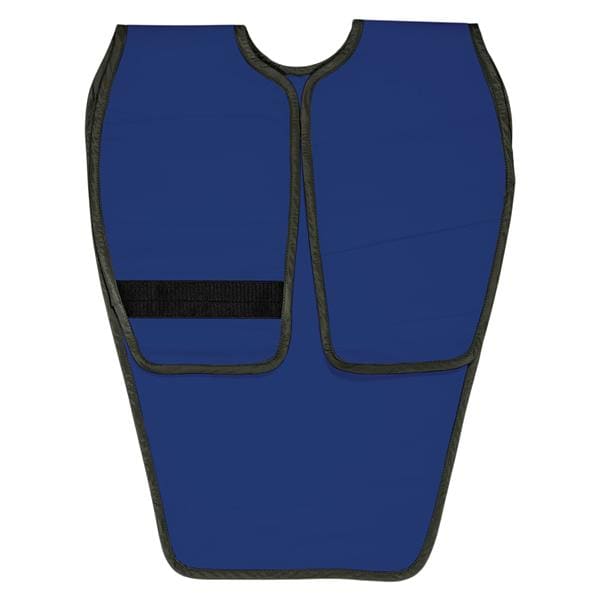 Soothe-Guard Air X-Ray Apron Lead-Free Panoramic Poncho Royal Blue Ea