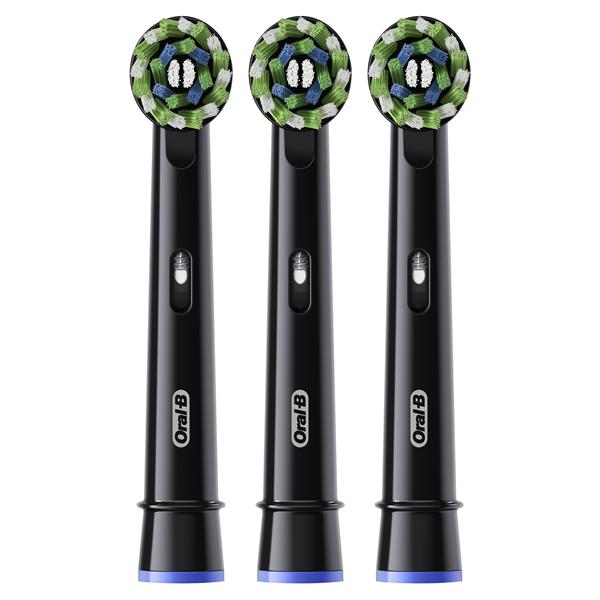 Oral-B CrossAction Brossettes Recharge Noir 3/paquet