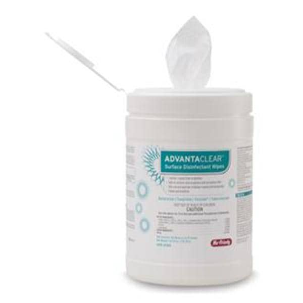 AdvantaClear Lingettes Désinfectant de surface Pot 160/canette