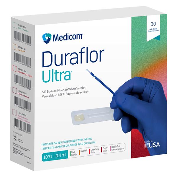 Duraflor Ultra Vernis 5 % de fluorure de sodium 30/boîte