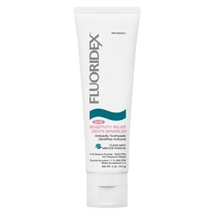 Fluoridex SLS-Free Sensitivity Relief Toothpaste 4 oz Clean Mint 6/Bx