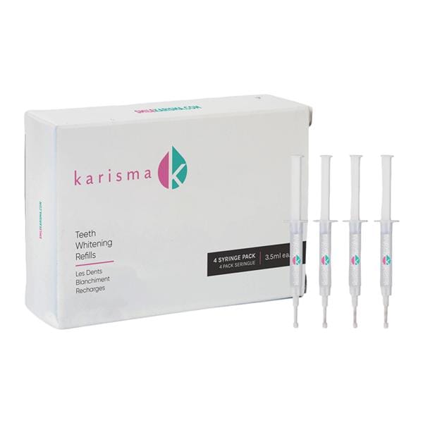 Karisma Tooth Whitening 8% Carbamide Peroxide 4/Pk - Henry Schein 