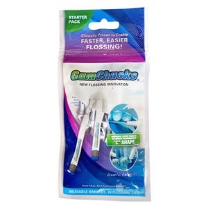 GumChucks Flosser Adult Starter Pack Ea