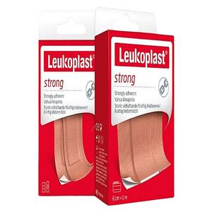 Adhesive Bandage Fabric Leukoplast 4cmx5m Flesh 1Rl/box