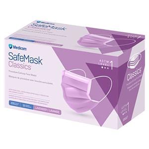 Safemask Classic Masque Bande auriculaire ASTM niveau 1 Violet 50/boîte