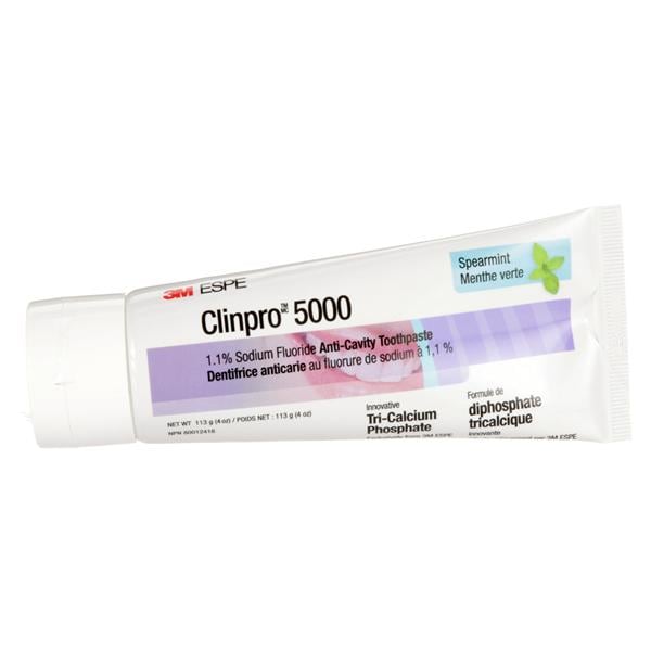 Clinpro 5000 Anticavity Spearmint Toothpaste 4 oz 1.1% NaF Ea