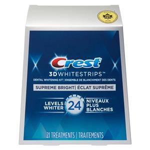 Crest 3D Whitestrips At Home Whitening Strips Patient Kit Hydrogen Peroxide 6/Ca