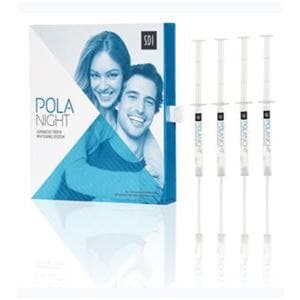 Pola Night Tooth Whitening 1.3 Gm Mini Kit 16% Carbamide Peroxide Spearmint Bx