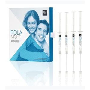 Pola Night Tooth Whitening 1.3 Gm Mini Kit 22% Carbamide Peroxide Spearmint Bx