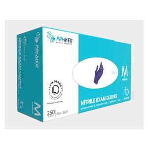 Blueberry Nitrile Exam Gloves Medium Non-Sterile