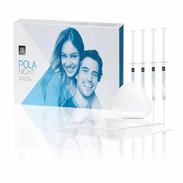 Pola Night Take Home Tooth Whitening 10 Syringe Kit 10% Carb Prx Spearmint Bx