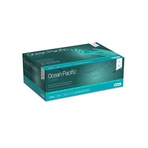 TruAloe Nitrile Exam Gloves Medium Green Non-Sterile