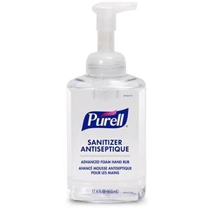 Purell Advanced Hand Sanitizer Table Top Pump Bottle Fragrance Free 4/Ca