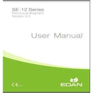 Edan Manual New For ECG Ea