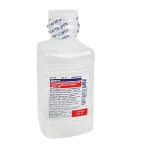 Irrigation Solution 0.9% Sodium Chloride 500mL Plastic Pour Bottle Ea, 1 EA/CA