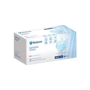 SafeMask Face Mask ASTM Level 3 Blue 50/Bx