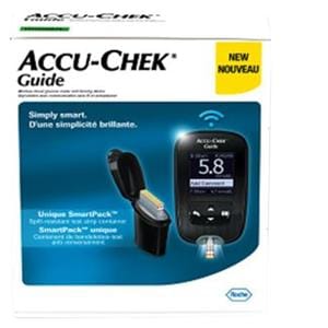 Accu-Chek Guide Glucose Meter For f/Bilirubin measuring Ea