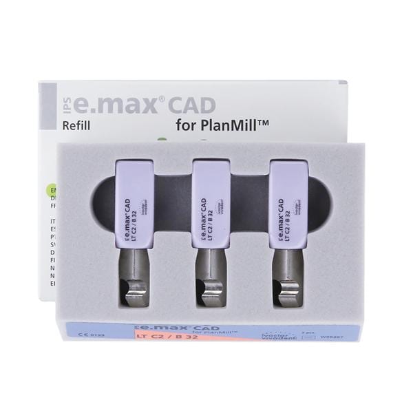 IPS e.max CAD LT B32 C2 Pour PlanMill Boîte