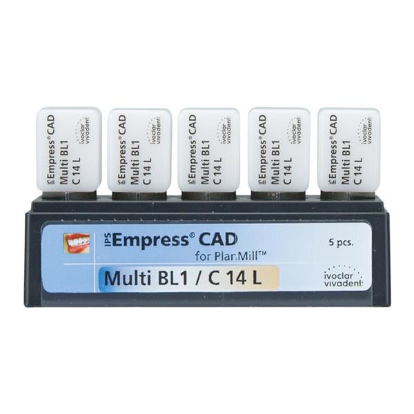 IPS Empress CAD Multi C14L BL1 Pour PlanMill Boîte