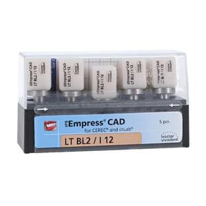 IPS Empress CAD LT Milling Blocks I12 BL2 For CEREC 5/Bx